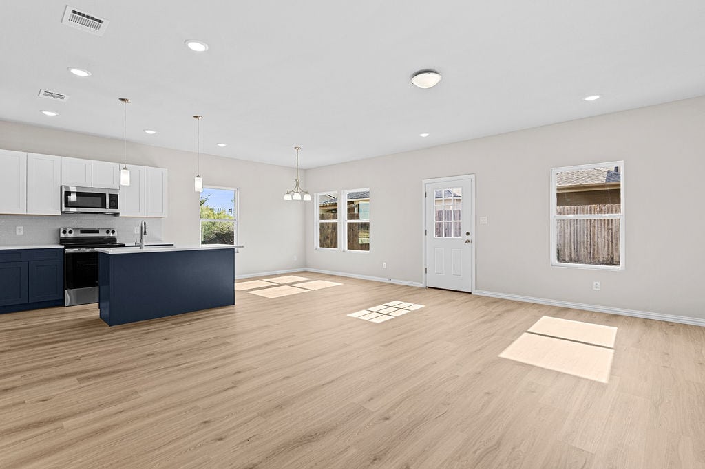 Living area at 209 Lead Creek Dr