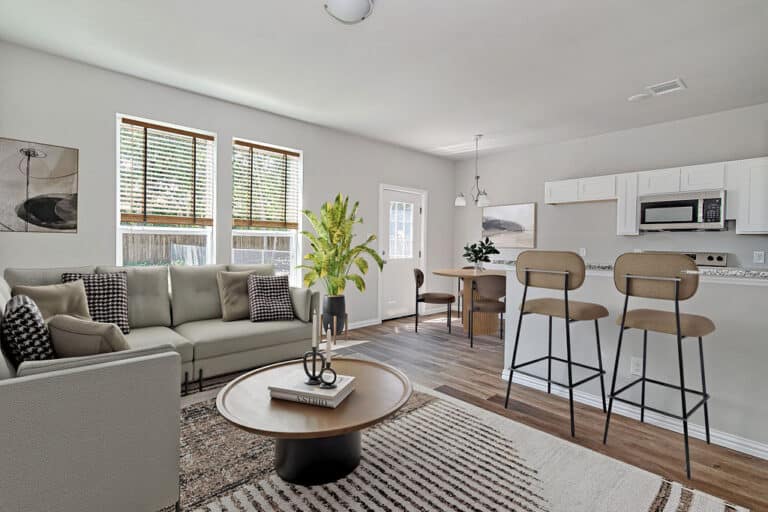 Living area at 3329 Eastland St