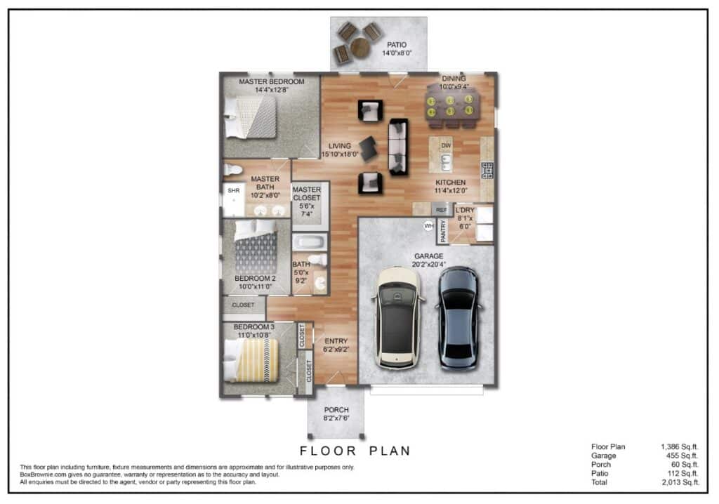 Boise floor plan