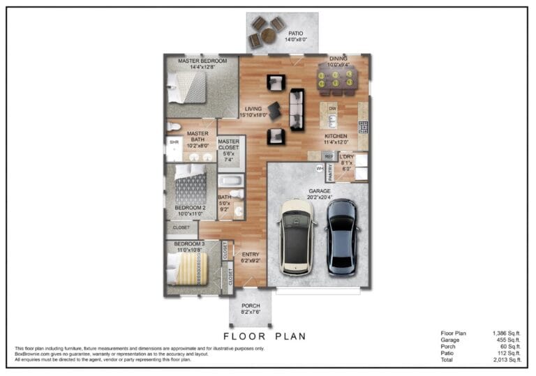 Boise floor plan