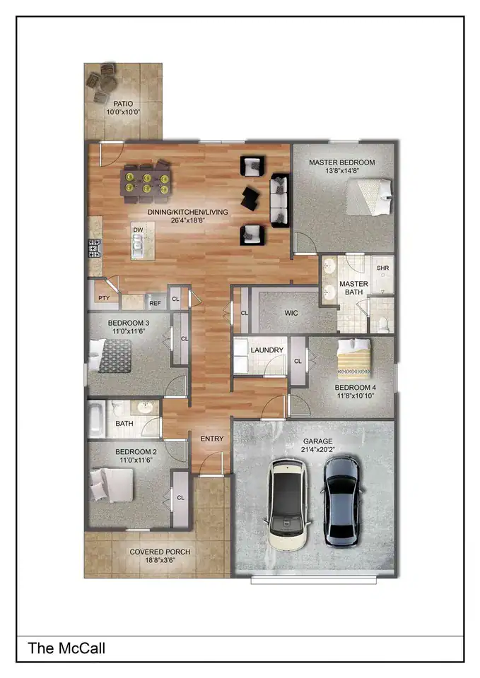 McCall floor plan